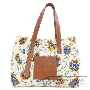 Loewe Paulas Ibiza Canvas Tote Bag